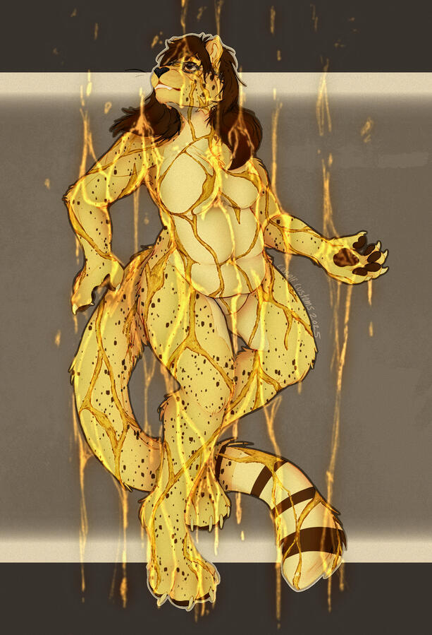 Chee - 2025 "Acceptance is Golden" Ych - Partial Render Chee - 2025 "Acceptance is Golden" Ych - Partial Render