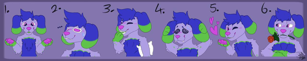 Chibi Sticker Pack (6) - 2024